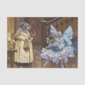 "The Ballerina" van Harry Rountree Tissuepapier (Voorkant)