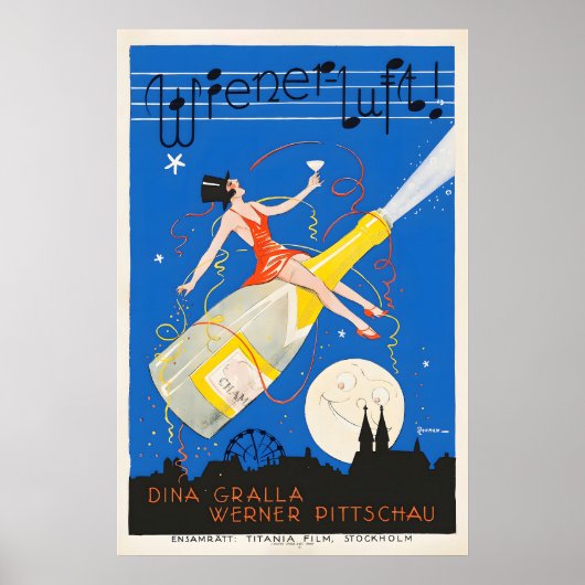 The Ballet Archduke, Wiener Luft (1926) Austrian Poster (Voorkant)
