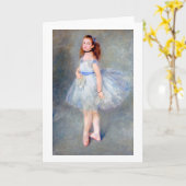 The Ballet Dancer, Renoir Kaart (Gele Bloem)
