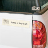 The Ballet Dancer, Toulouse-Lautrec Bumpersticker (Op Truck)
