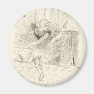The Ballet Dancer, Toulouse-Lautrec Magneet