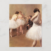 The Ballet Lesson Pierre Carrier-Belleuse Briefkaart (Voorkant)