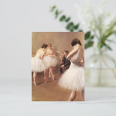 The Ballet Lesson Pierre Carrier-Belleuse Briefkaart (Staand voorkant)