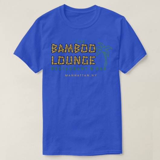 The Bamboo Lounge Restaurant Bar modern  1 T-shirt (Design voorkant)