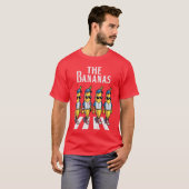 The Banana Crossing Funny Fruit Meme Parody Men Wo T-shirt (Voorkant volledig)