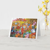 The Band Plays, Louis Wain Kaart (Gele Bloem)