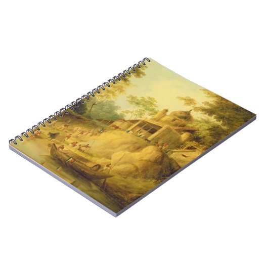 The Banks of the Ganges, c.1820-30 (olie op canvas Notitieboek (Linkerzijde)