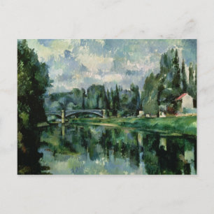 The Banks of the Marne at Creteil, c.1888 Briefkaart
