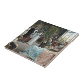 The Baptism, 1892 Tegeltje (Zijkant)