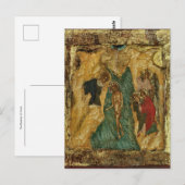 The Baptism of Christ Orthodox Christian Icon Briefkaart (Voorkant / Achterkant)
