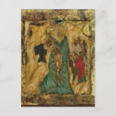 The Baptism of Christ Orthodox Christian Icon Briefkaart (Voorkant)