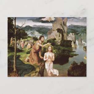 The Baptism of Christus, c.1515 Briefkaart