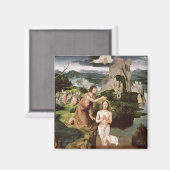 The Baptism of Christus, c.1515 Magneet (Voorkant / Achterkant)