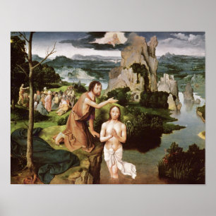 The Baptism of Christus, c.1515 Poster