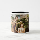 The Baptism of Christus, c.1515 Tweekleurige Koffiemok (Center)