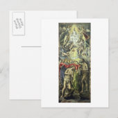 The Baptism of Christus, c.1597 (olie op canvas) Briefkaart (Voorkant / Achterkant)