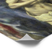 The Baptism of Christus, c.1597 (olie op canvas) Poster (Hoek)