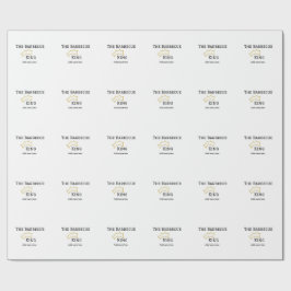 The Barbecue king crownadd name text cooking best  Cadeaupapier