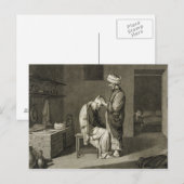 The Barber, uit boekdelen II en handelsartikelen v Briefkaart (Voorkant / Achterkant)