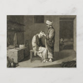 The Barber, uit boekdelen II en handelsartikelen v Briefkaart (Voorkant)