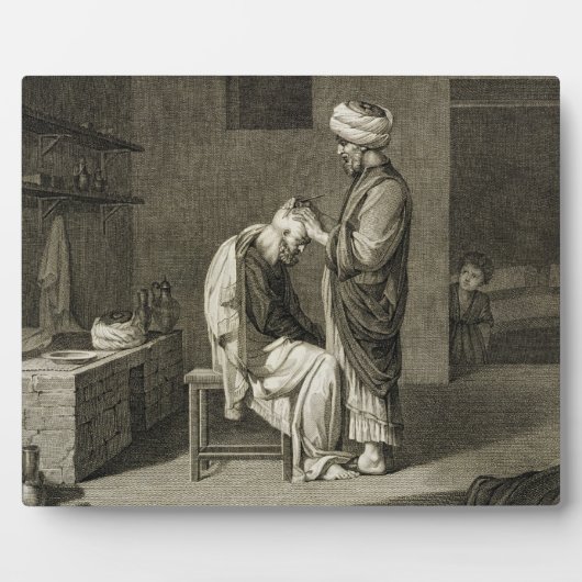 The Barber, uit boekdelen II en handelsartikelen v Fotoplaat (Voorkant)