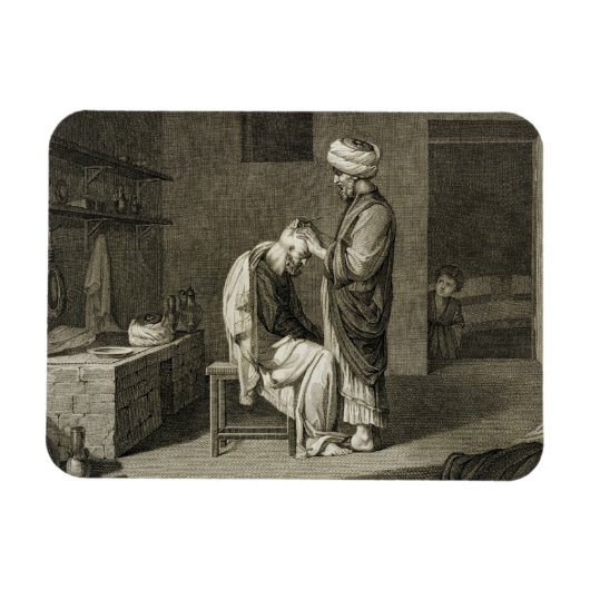 The Barber, uit boekdelen II en handelsartikelen v Magneet (Horizontaal)