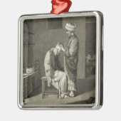 The Barber, uit boekdelen II en handelsartikelen v Metalen Ornament (Links)