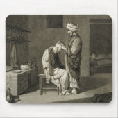 The Barber, uit boekdelen II en handelsartikelen v Muismat (Voorkant)