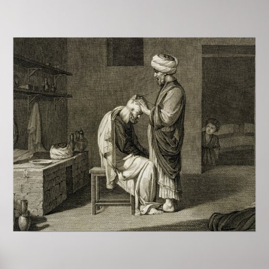 The Barber, uit boekdelen II en handelsartikelen v Poster (Voorkant)