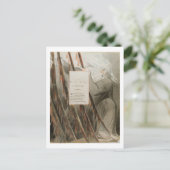 The Bard: A Pindaric Ode, uit 'The Poems of Thoma' Briefkaart (Staand voorkant)