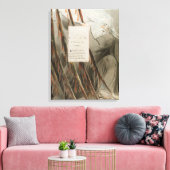 The Bard: A Pindaric Ode, uit 'The Poems of Thoma' Canvas Afdruk (Insitu (Woonkamer))