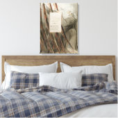 The Bard: A Pindaric Ode, uit 'The Poems of Thoma' Canvas Afdruk (Insitu (Slaapkamer))
