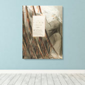 The Bard: A Pindaric Ode, uit 'The Poems of Thoma' Canvas Afdruk (Insitu (Houten vloer))