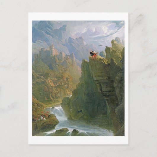 The Bard, c.1817 (olie op canvas) Briefkaart (Voorkant)