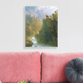 The Bard, c.1817 (olie op canvas) Canvas Afdruk (Insitu (Woonkamer))