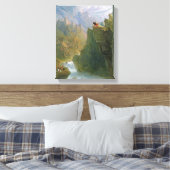 The Bard, c.1817 (olie op canvas) Canvas Afdruk (Insitu (Slaapkamer))