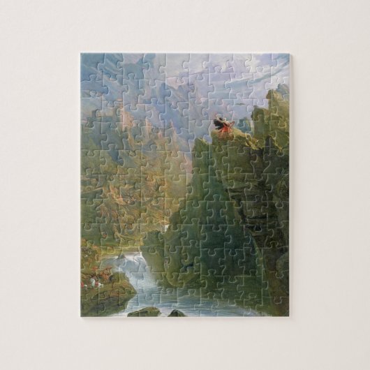 The Bard, c.1817 (olie op canvas) Legpuzzel (Verticaal)