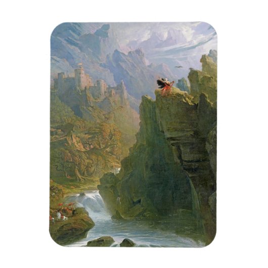 The Bard, c.1817 (olie op canvas) Magneet (Verticaal)