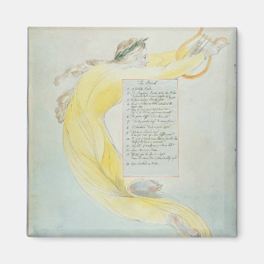 'The Bard', design 52 uit 'The Poems of Thomas Gr' Magneet (Voorkant)