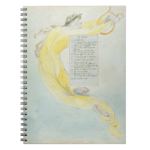 'The Bard', design 52 uit 'The Poems of Thomas Gr' Notitieboek
