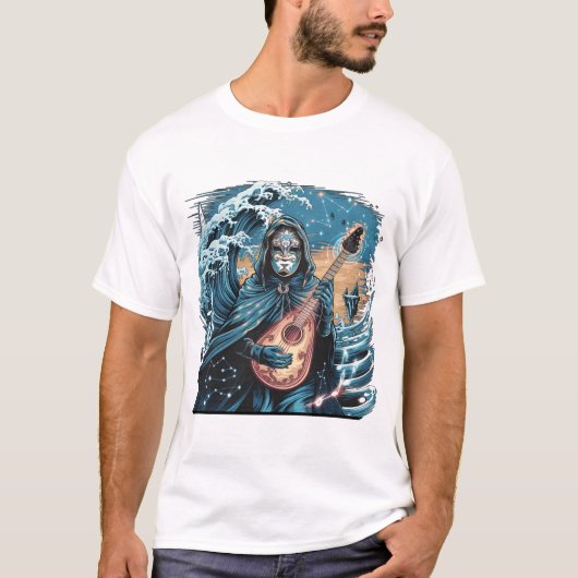 The Bard of Celestial Tides T-shirt (Voorkant)