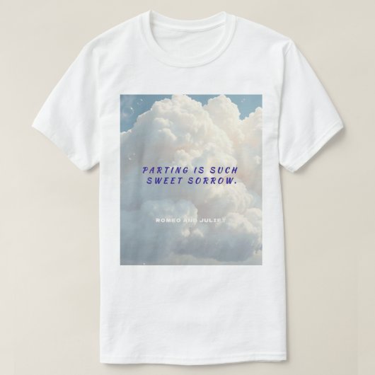 The Bard Tee  Men’s Shakespeare Shirt (Design voorkant)