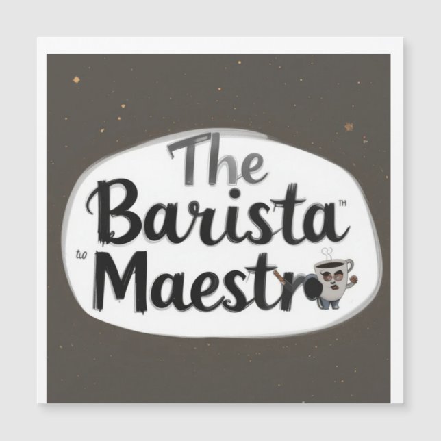 The Barista Maestro (Voorkant)