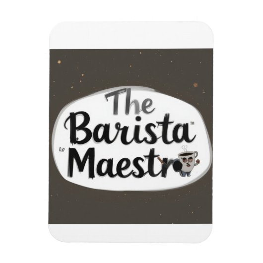 The Barista Maestro Magneet (Verticaal)