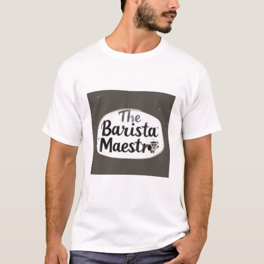 The Barista Maestro T-shirt (Voorkant)