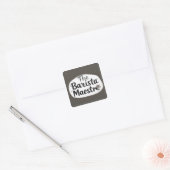 The Barista Maestro Vierkante Sticker (Envelop)