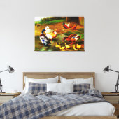 "The Barnyard Dip" Canvas Afdruk (Insitu (Slaapkamer))