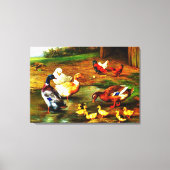 "The Barnyard Dip" Canvas Afdruk (Voorkant)