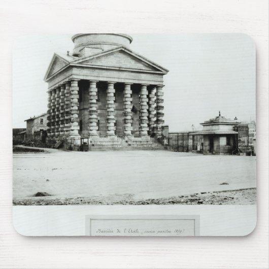 The Barriere de l'Etoile, Parijs, 1858-78 Muismat (Voorkant)