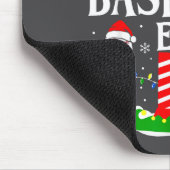 The Baseball Elf Funny Christmas Srt Lovers Xmas E Muismat (Hoek)